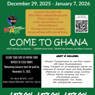 Installment Payment for Ghana 2005 Tour