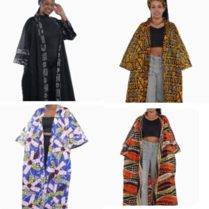 Ankara Kimono Robe (Duster)